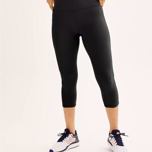 Black Cropped Leggings